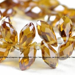 6*12mm 50pcs Briolette Pendant Waterdrop Austrian crystal beads Teardrop glass beads for jewelry making bracelet DIY Accessories