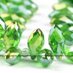 6*12mm 50pcs Briolette Pendant Waterdrop Austrian crystal beads Teardrop glass beads for jewelry making bracelet DIY Accessories