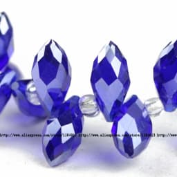 6*12mm 50pcs Briolette Pendant Waterdrop Austrian crystal beads Teardrop glass beads for jewelry making bracelet DIY Accessories