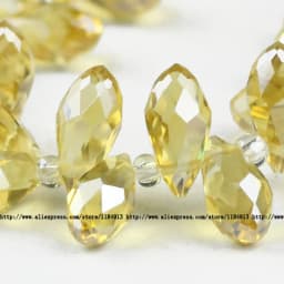 6*12mm 50pcs Briolette Pendant Waterdrop Austrian crystal beads Teardrop glass beads for jewelry making bracelet DIY Accessories