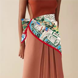 New Design Graffiti Skating Shoes Twill Silk Scarf Shawl Brand Square Scarf Women Hijab Bandana Foulard Neckerchief Head Scarves