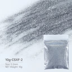 10g Sparkling Gold Silver Glitter Powder Nail Decoration Chrome Pigment 0.2mm Loose Sequins Birthday Party Nails Art Accessories