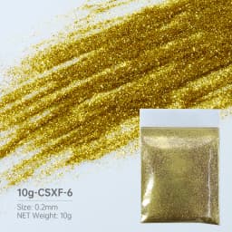 10g Sparkling Gold Silver Glitter Powder Nail Decoration Chrome Pigment 0.2mm Loose Sequins Birthday Party Nails Art Accessories
