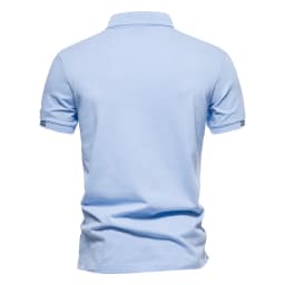AIOPEON Brand 100% Cotton Men's Polo Shirts Casual Solid Color Short Sleeve Polo Shirts for Men New Summer Desinger Clothing Men