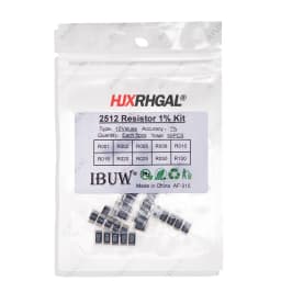 10/20/33/60/80 Values SMD Resistor Kit Assorted Kit 10ohm-1M ohm 5% 1% Sample Kit 0402 0805 0603 1206 2512 1210