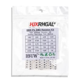 10/20/33/60/80 Values SMD Resistor Kit Assorted Kit 10ohm-1M ohm 5% 1% Sample Kit 0402 0805 0603 1206 2512 1210