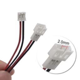 10CM PH 2.0mm Pitch 2 Pin Male Female Cable Connector Micro PH 2P Plug Jack Socket Terminals Wire Cables Connectors 26AWG