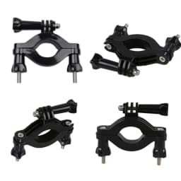 Bike Motorbike Handlebar Mount for GoPro Hero 11 5 4 Seatpost Pole Clamp Mount for Xiaomi Yi Sjcam DJI Sports Camera Accessories