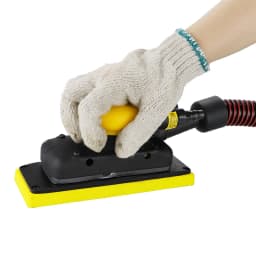 Rectangular Pneumatic Dry Sander Car Paint Putty Sander 70*198mm Sandpaper Machine Suitable For Automobile