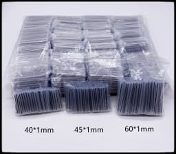 Fiber Optic Splicing Sleeve Cable Protection Sleeves 40mm 45mm 60mm*1.0mm FTTH Heat Shrink Splice Protector Heat Shrinkable Tube