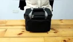 15L Portable Thermal Lunch Bag Food Box Durable Waterproof Office Cooler Lunch Box Ice Insulated Case Camping Oxford Dinner Bag