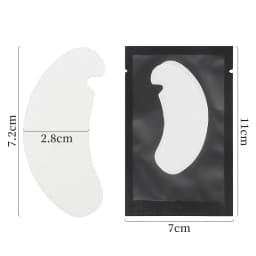 50 Pairs Eye Patches Eyelash Extension Under Eye Pads Makeup Lashes Patch Tip Stickers Pads For Eyelash Extension Supplies