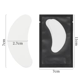 50 Pairs Eye Patches Eyelash Extension Under Eye Pads Makeup Lashes Patch Tip Stickers Pads For Eyelash Extension Supplies