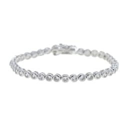 Geometric CZ Bezel Tennis Bracelet For Women Girl Classic Fashion High Quality 5A Cubic Zirconia Jewelry