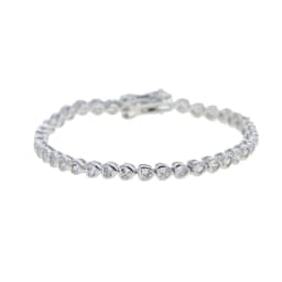 Geometric CZ Bezel Tennis Bracelet For Women Girl Classic Fashion High Quality 5A Cubic Zirconia Jewelry