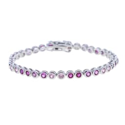 Geometric CZ Bezel Tennis Bracelet For Women Girl Classic Fashion High Quality 5A Cubic Zirconia Jewelry