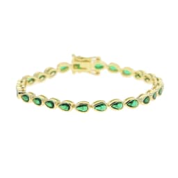 Geometric CZ Bezel Tennis Bracelet For Women Girl Classic Fashion High Quality 5A Cubic Zirconia Jewelry
