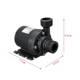 Ultra Quiet Water Pump Mini DC12V 19W 800L/H Brushless Motor Submersible Aquarium Water Pump Pond Fountain For Fish Tank Garden
