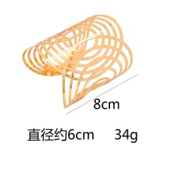 DIEZI 2023 New Exaggerate Punk Wide Cuff Bangles For Women Men Vintage Gold Silver Color Bracelet Boho Fashion Pulseras Jewelry