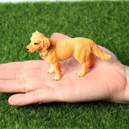 Realistic Dog Animal Figurine Set Retriever Shepherd Saint Bernard Bull Terrier Puppy Models, Kids Birthday Gift Table Decor Toy