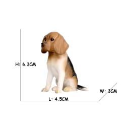Realistic Dog Animal Figurine Set Retriever Shepherd Saint Bernard Bull Terrier Puppy Models, Kids Birthday Gift Table Decor Toy