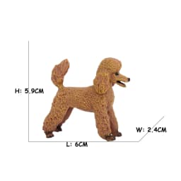 Realistic Dog Animal Figurine Set Retriever Shepherd Saint Bernard Bull Terrier Puppy Models, Kids Birthday Gift Table Decor Toy