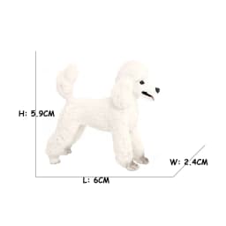 Realistic Dog Animal Figurine Set Retriever Shepherd Saint Bernard Bull Terrier Puppy Models, Kids Birthday Gift Table Decor Toy