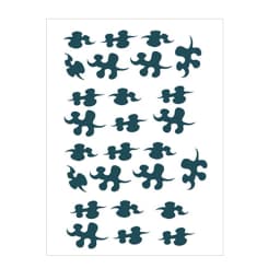 Brdwn Tokitou Muichirou Kokushibou Akaza Rui Cosplay Tattoo Stickers