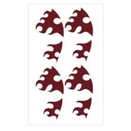 Brdwn Tokitou Muichirou Kokushibou Akaza Rui Cosplay Tattoo Stickers