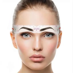 12 Styles/set Reusable DIY Eye Brow Drawing Guide Styling Shaping Grooming Template Card Eyebrow Stencil Set Easy Make Up Tools