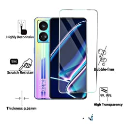 4pcs Glass for Realme GT Neo 5 Se 5se 5 240w 3 2 T 3t 2t Tempered Glass GT Neo 5 GT3 GT2 Gt 3 2 Pro Glass Screen Protector Film