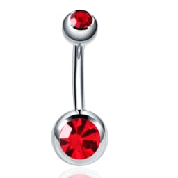 1PC Stainless Steel Belly Button Piercing Body Jewelry Women Cubic Zirconia Drop Dangle Earring Navel Piercing Ombligo