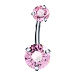 1PC Stainless Steel Belly Button Piercing Body Jewelry Women Cubic Zirconia Drop Dangle Earring Navel Piercing Ombligo