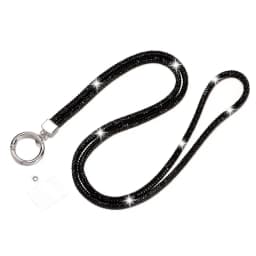 Glitter Rhinestone Phone Lanyard Phone Diamond Crystal Chain Straps Keychain Hanging Anti-lost Rope Mobile Phone Strap