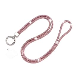 Glitter Rhinestone Phone Lanyard Phone Diamond Crystal Chain Straps Keychain Hanging Anti-lost Rope Mobile Phone Strap