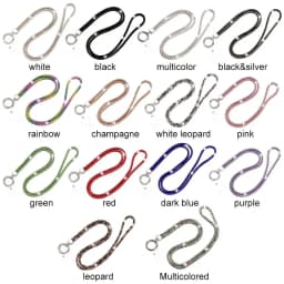 Glitter Rhinestone Phone Lanyard Phone Diamond Crystal Chain Straps Keychain Hanging Anti-lost Rope Mobile Phone Strap