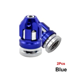 Aluminum Alloy Tire Valve Caps Car Wheel Stem Caps Automobile Tire Caps Anti-Leak Valve Suitable For Motorcycles Car Bicycles