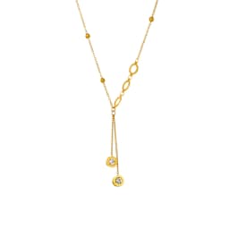 DIEYURO 316L Stainless Steel Roman Necklace For Women Luxury Designer Fashion Zircon Long Pendant Necklaces Girls Jewelry Gift