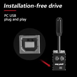 PC Racing Game Sequential Shifter Gearshift SIM For Logitech G27 G29 G25 G920 For Thrustmaster T300RS/GT For ETS2 PC Racing Game