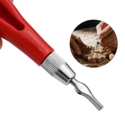 Carving Tool Creative Round Handle 6 Knife Head Art Print Engraving Knife Professional School Art Wood