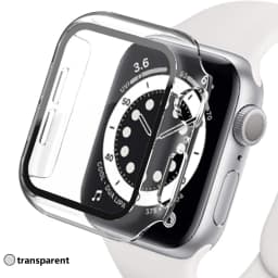 Tempered glass+Case for Apple watch Accessories 44mm 45mm 41mm 40mm iwatch Screen Protector Apple Watch Series 9 8 7 6 5 4 SE 3