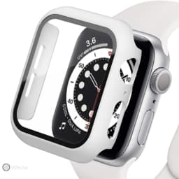 Tempered glass+Case for Apple watch Accessories 44mm 45mm 41mm 40mm iwatch Screen Protector Apple Watch Series 9 8 7 6 5 4 SE 3
