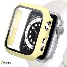 Tempered glass+Case for Apple watch Accessories 44mm 45mm 41mm 40mm iwatch Screen Protector Apple Watch Series 9 8 7 6 5 4 SE 3