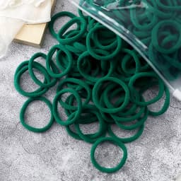 100/200PCS Elastic Women Hair Bands Ties 4cm Dark Colors Headband Hair Accessories for Girls Headwear Don't Hurt Hair Wholesale