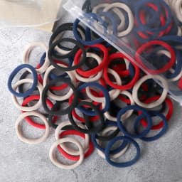 100/200PCS Elastic Women Hair Bands Ties 4cm Dark Colors Headband Hair Accessories for Girls Headwear Don't Hurt Hair Wholesale