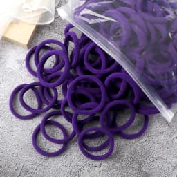 100/200PCS Elastic Women Hair Bands Ties 4cm Dark Colors Headband Hair Accessories for Girls Headwear Don't Hurt Hair Wholesale