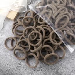 100/200PCS Elastic Women Hair Bands Ties 4cm Dark Colors Headband Hair Accessories for Girls Headwear Don't Hurt Hair Wholesale
