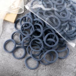 100/200PCS Elastic Women Hair Bands Ties 4cm Dark Colors Headband Hair Accessories for Girls Headwear Don't Hurt Hair Wholesale