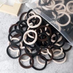 100/200PCS Elastic Women Hair Bands Ties 4cm Dark Colors Headband Hair Accessories for Girls Headwear Don't Hurt Hair Wholesale