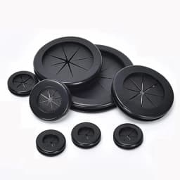 5/10pcs Rubber Grommet Blanking Hole Firewall Hole Plug Electrical Wire Gasket Black Parts 16mm 20mm 22mm 25mm 28mm 30mm to 60mm